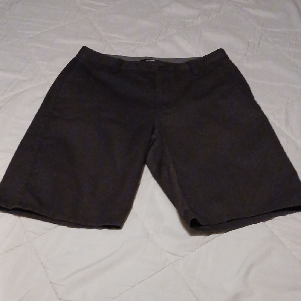 Rip Curl Olive Green Flat Front Shorts Casual Style